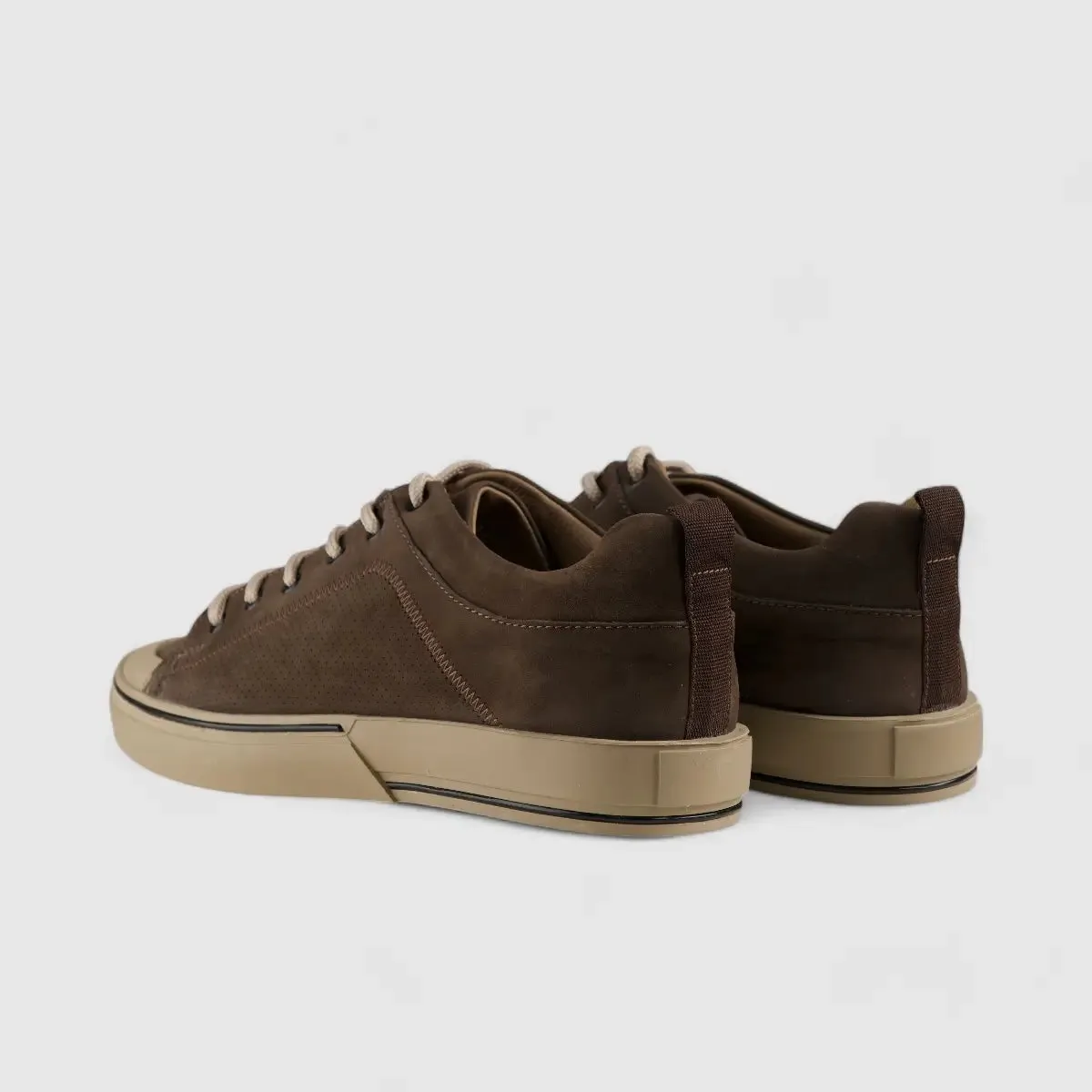 Bulletti Lace Up Sneaker Brown 152-17134