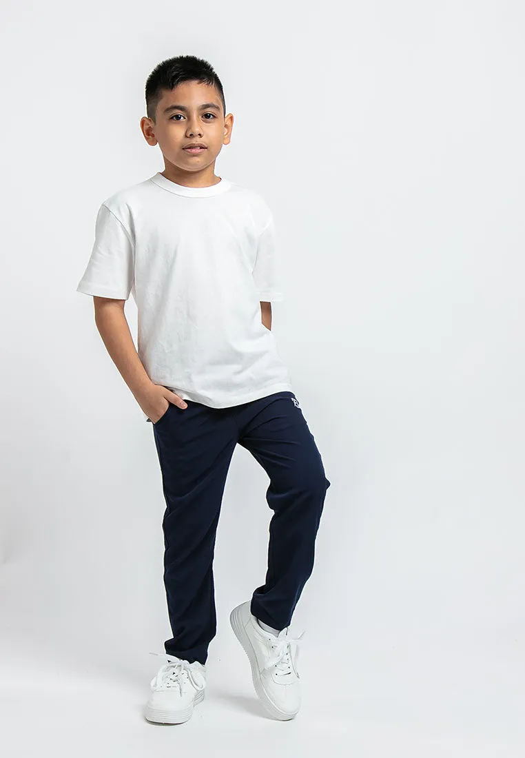 Forest Kids Unisex Stretchable Lightweight Dri-Fit Long Pants Kids l Seluar Panjang Budak Lelaki Perempuan - FK1008